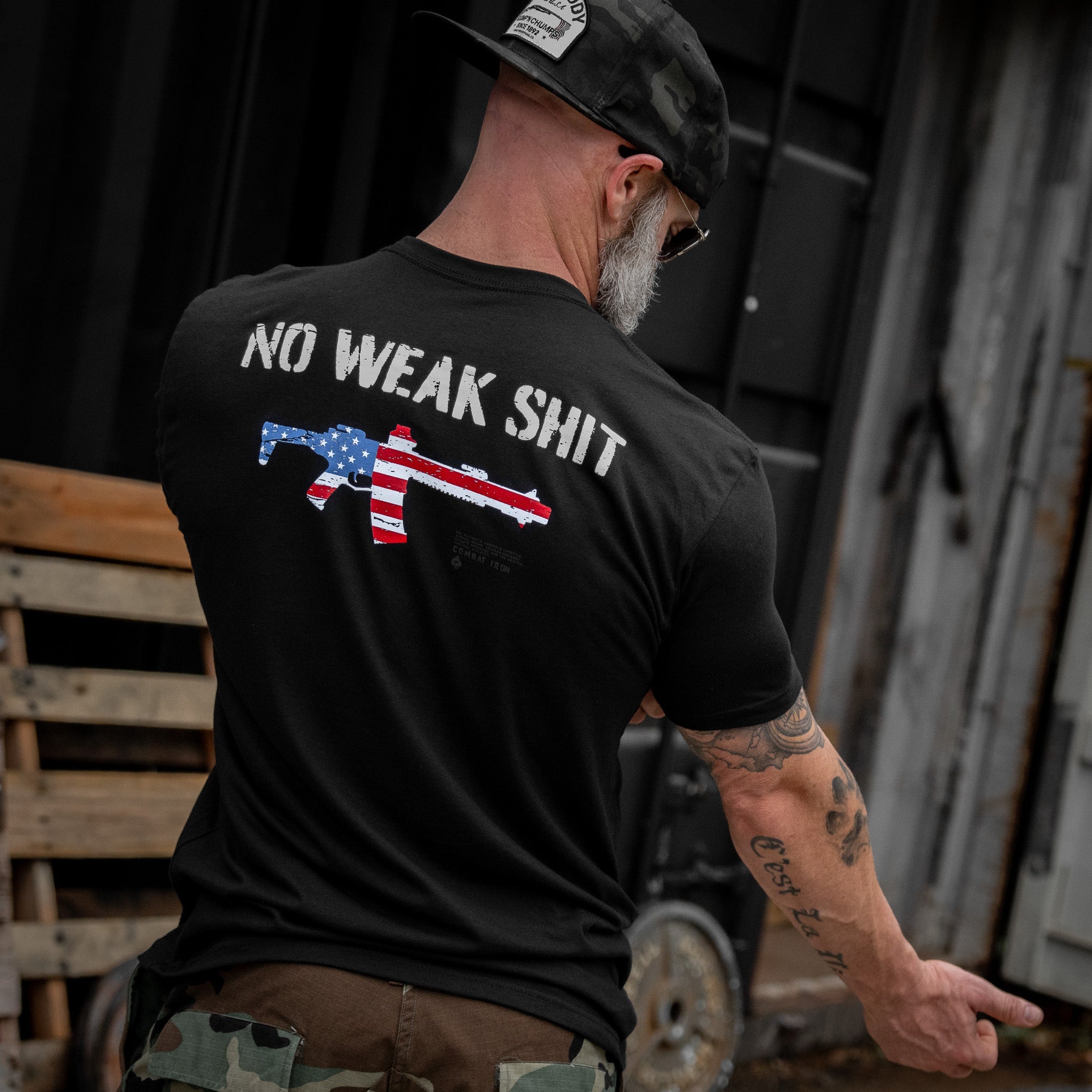 No Weak Shit Men's T-Shirt