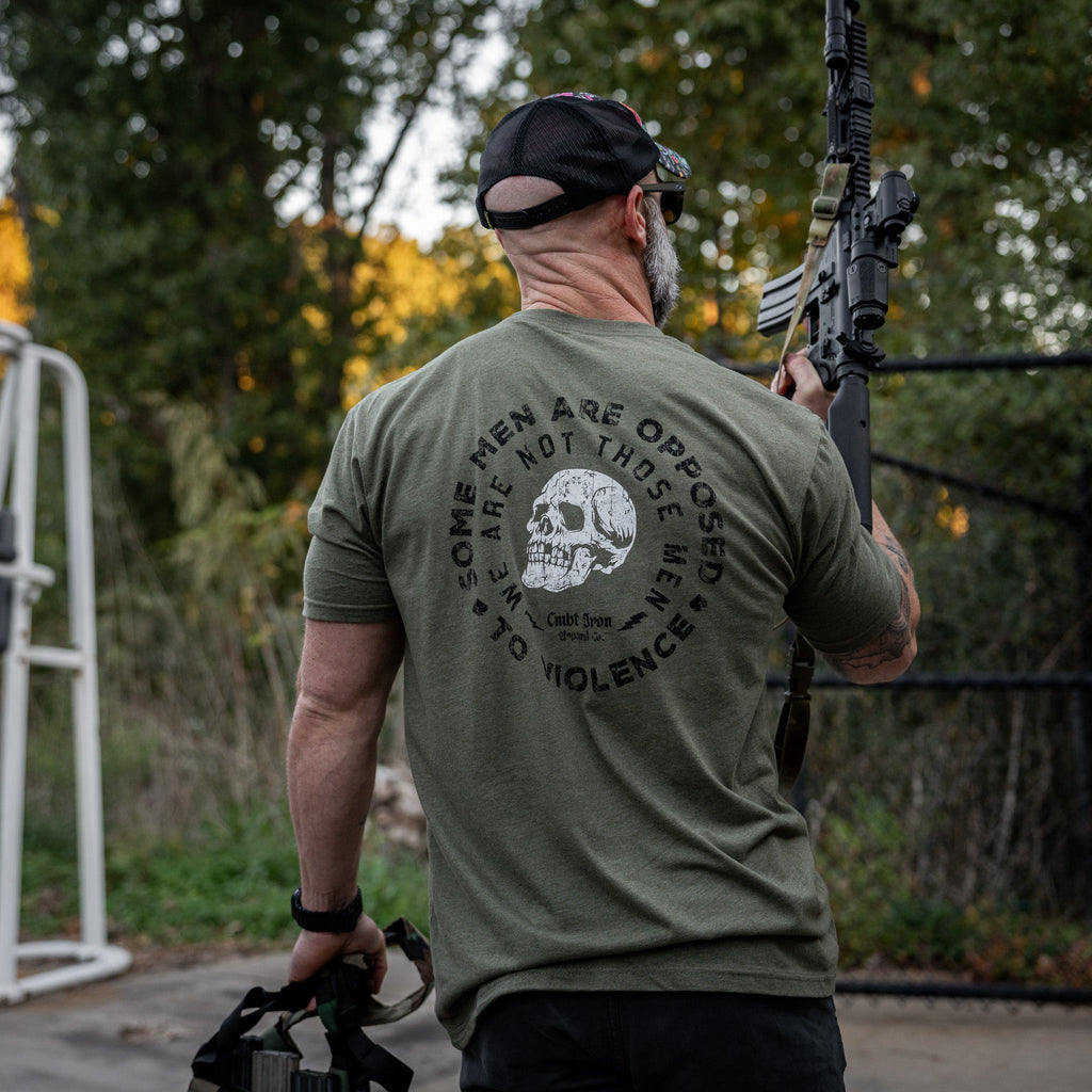 Some Men Are Opposed To Violence. We Are Not Those Men Men's T-Shirt
