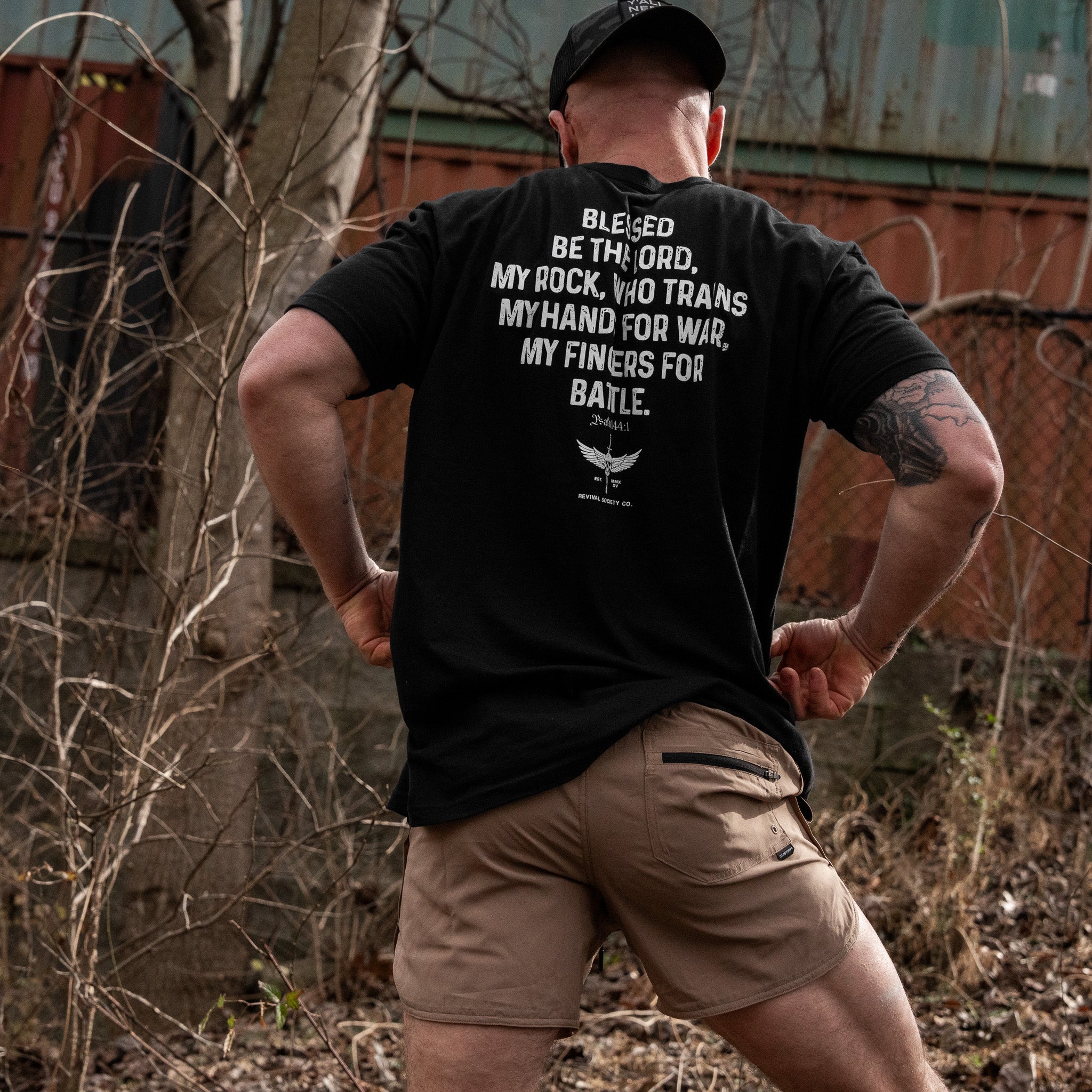 Psalm 144:1 Men's T-Shirt