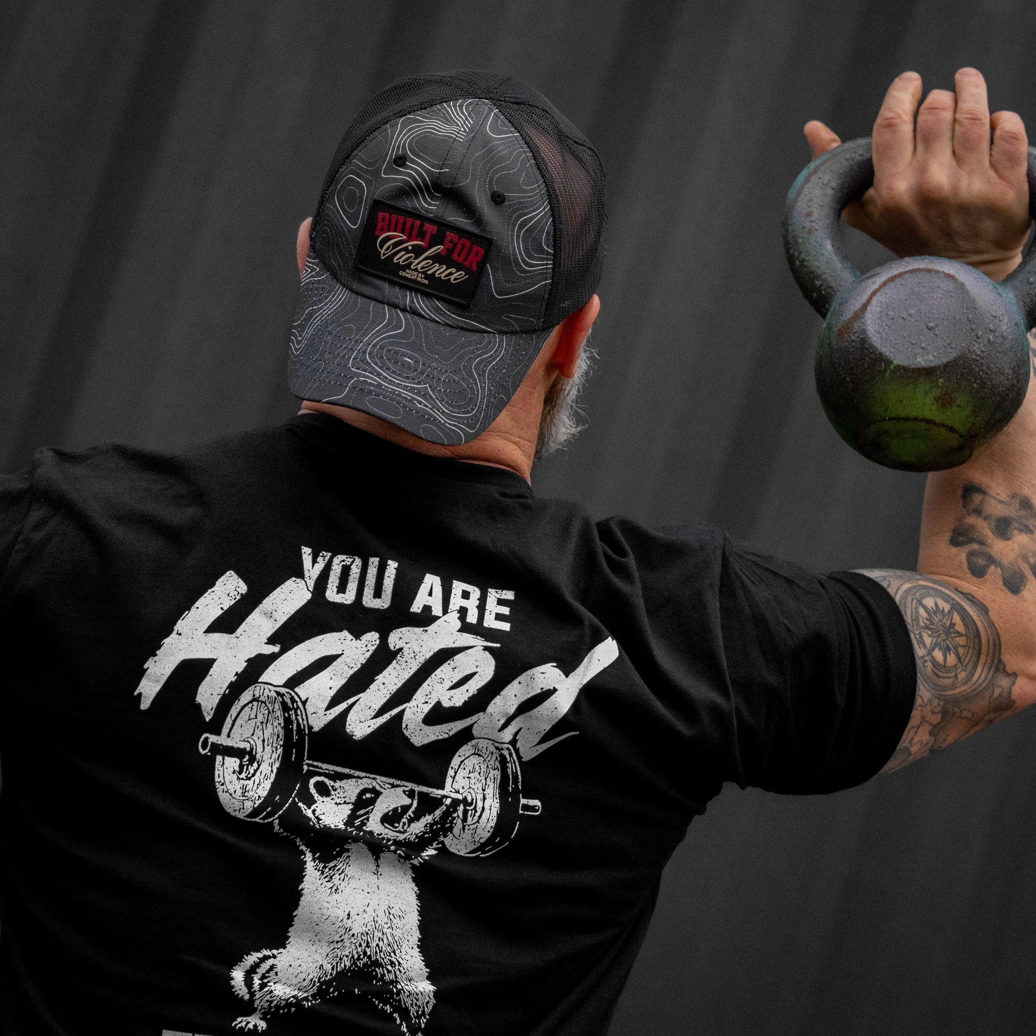 Built For Violence Tactical Ripstop Mesh Snapback Hat