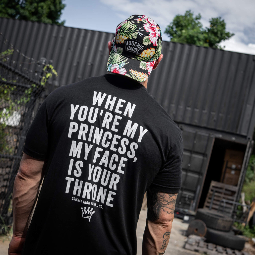 When You're My Princess, My Face Is Your Throne Men's T-Shirt