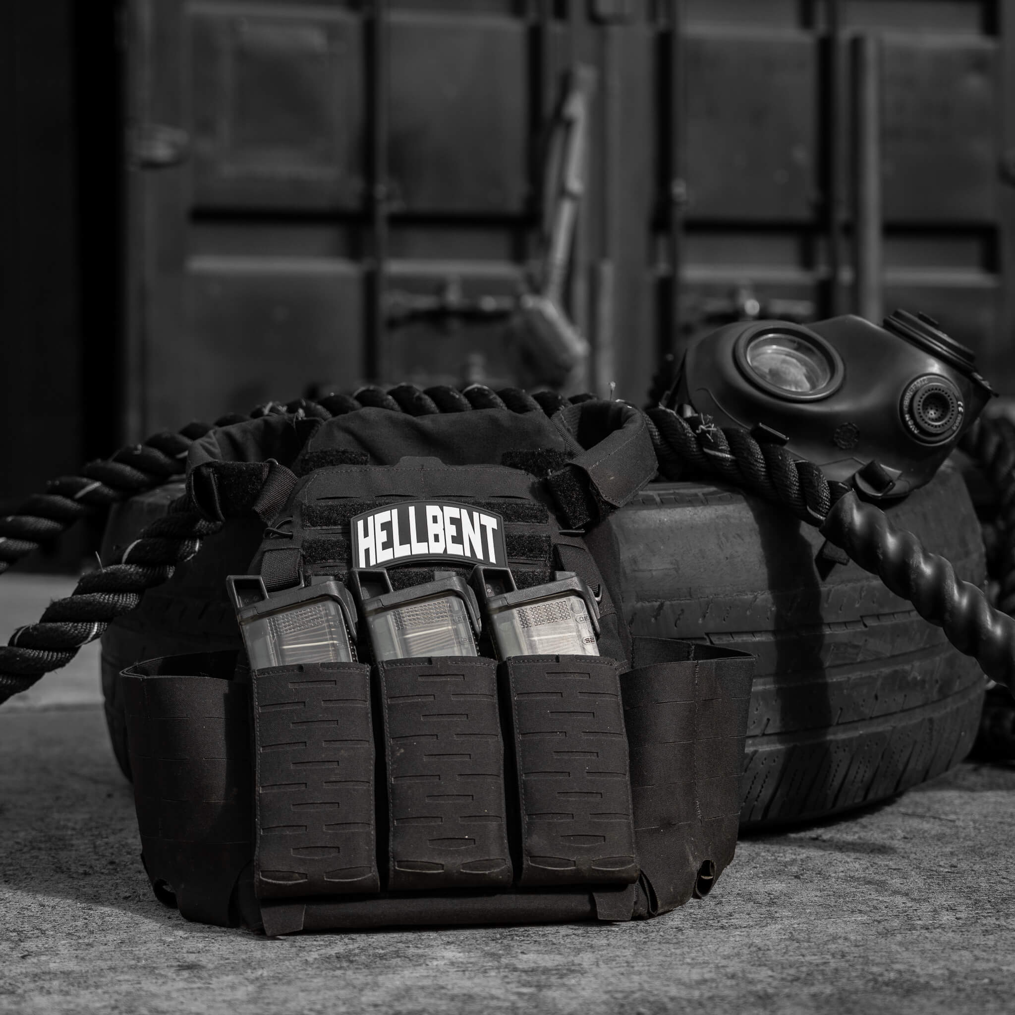 Hellbent PVC Velcro Patch