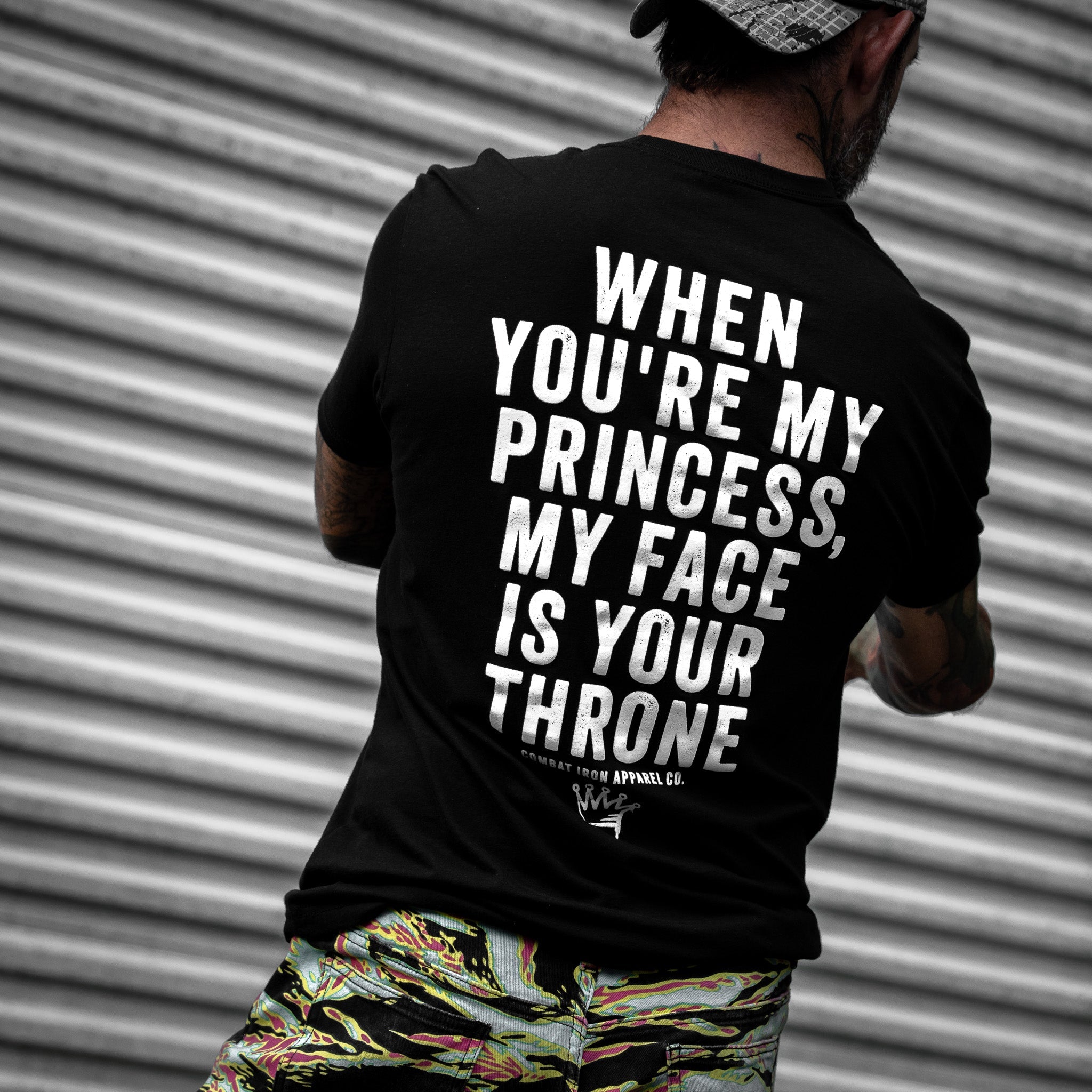 When You're My Princess, My Face Is Your Throne Men's T-Shirt