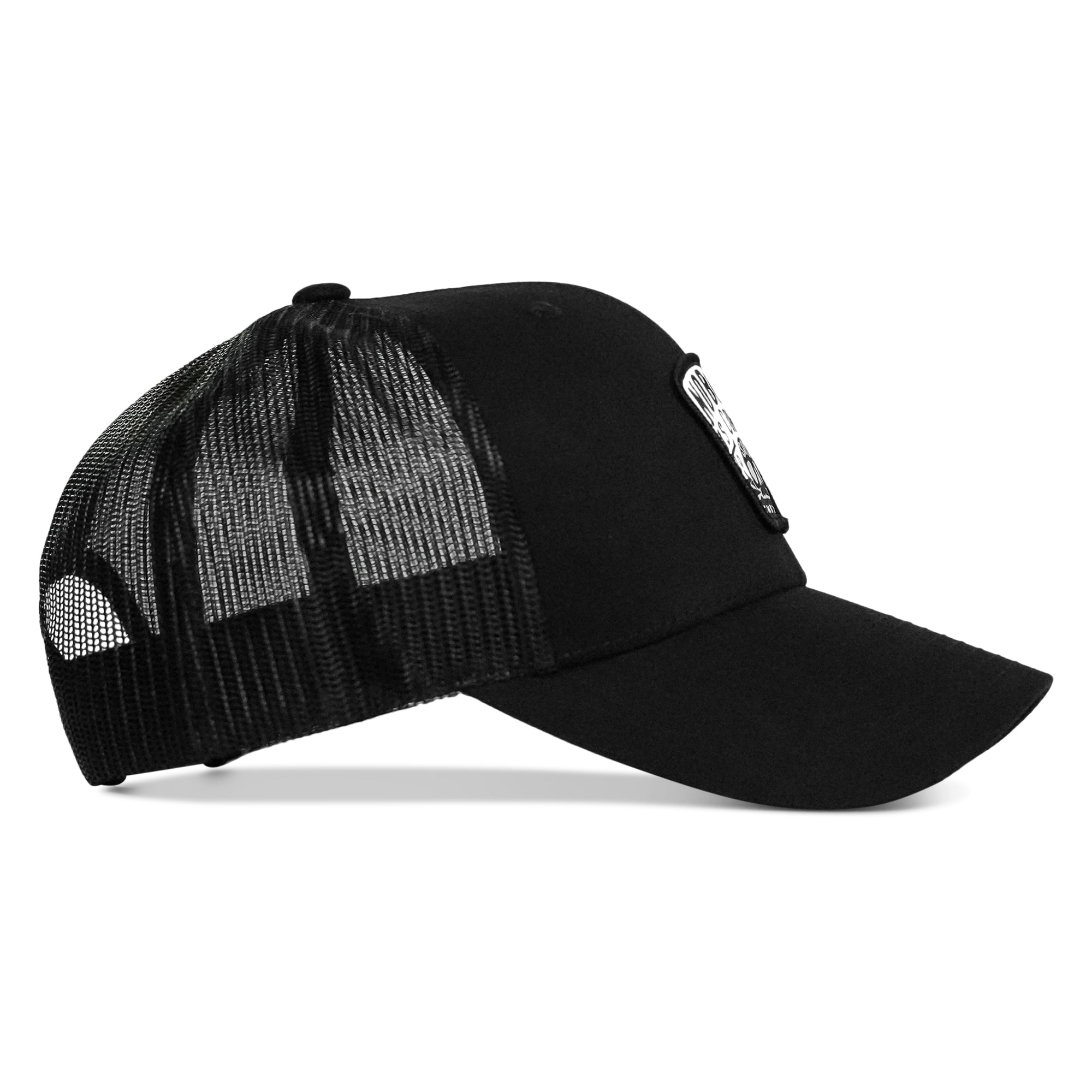 Nobody Is Coming To Save You Skull Patch Snapback Hat
