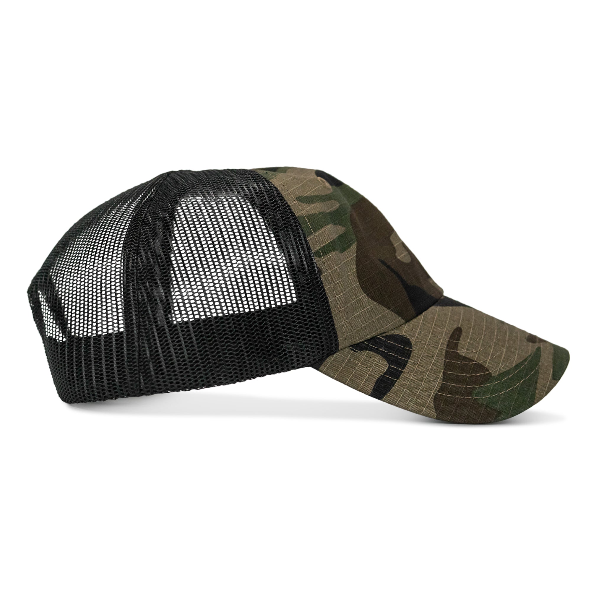 Ripstop Low Pro No Patch Mesh Snapback Hat