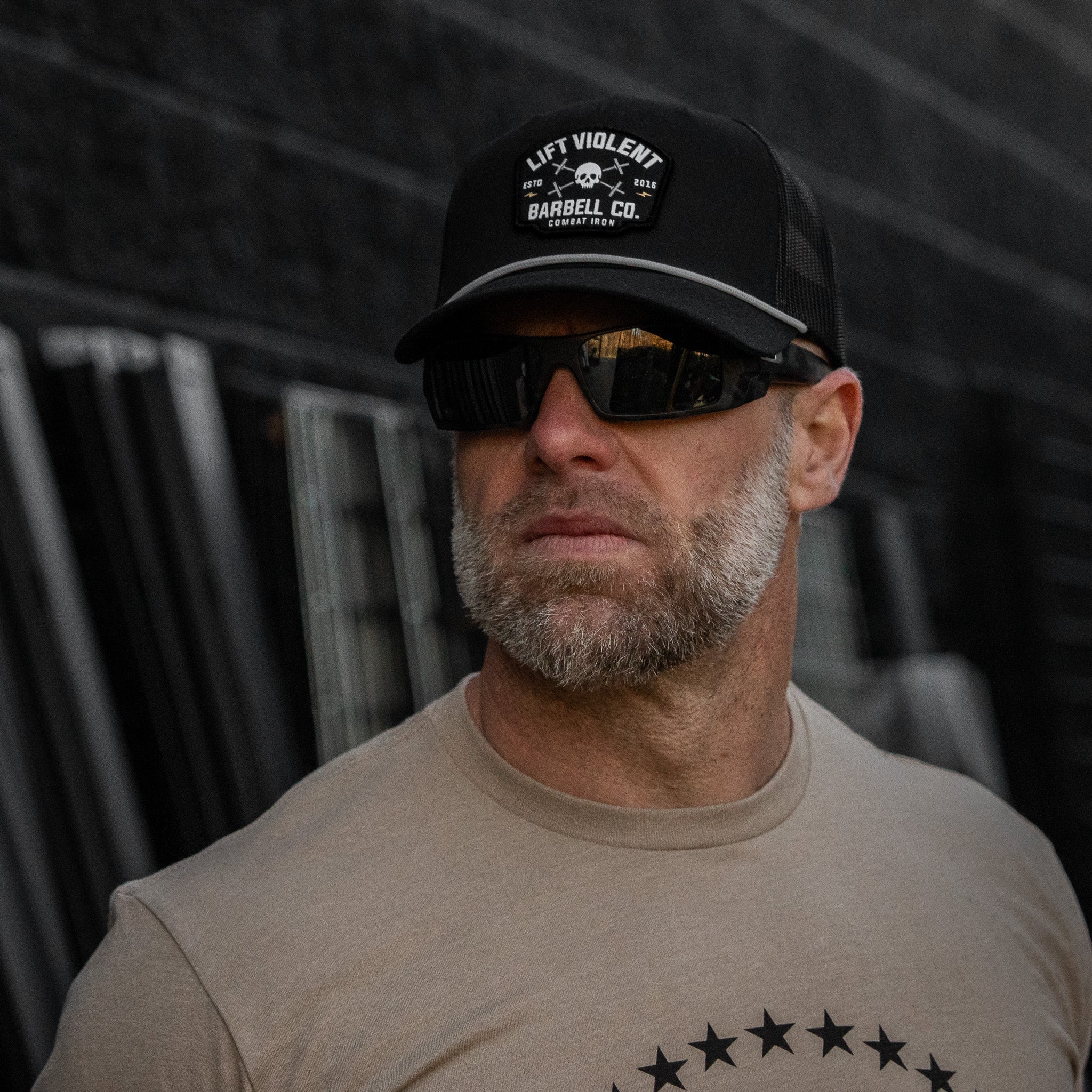 Lift Violent Barbell Co Patch Rope Snapback