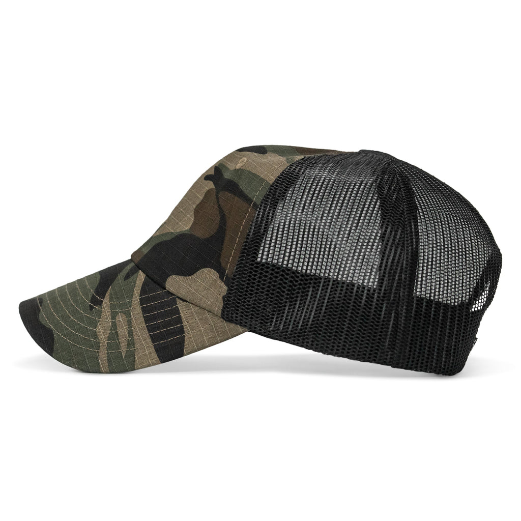 Ripstop Low Pro No Patch Mesh Snapback Hat