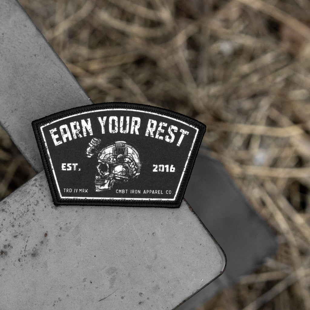 Earn Your Rest Velcro Patch