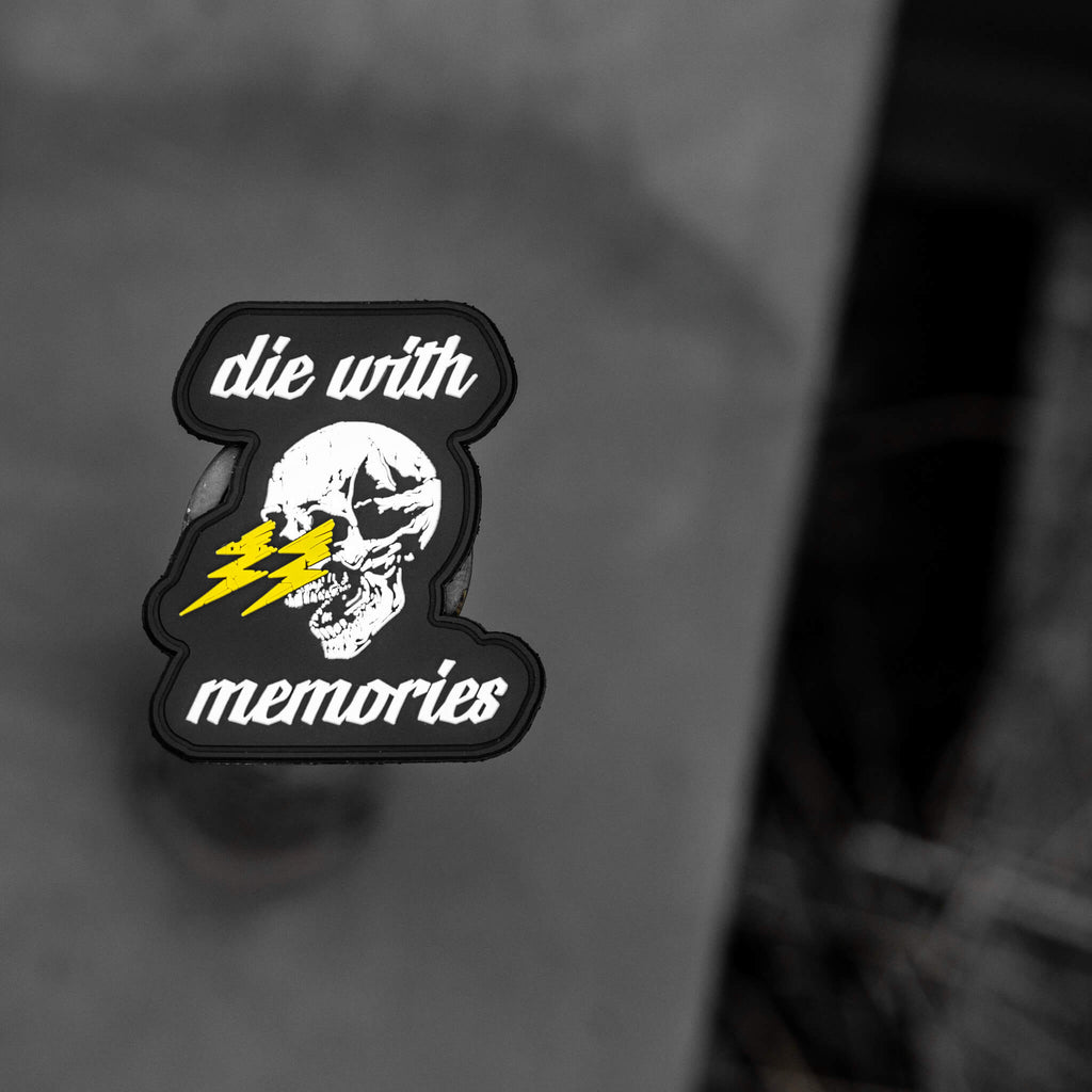 Die With Memories PVC Patch