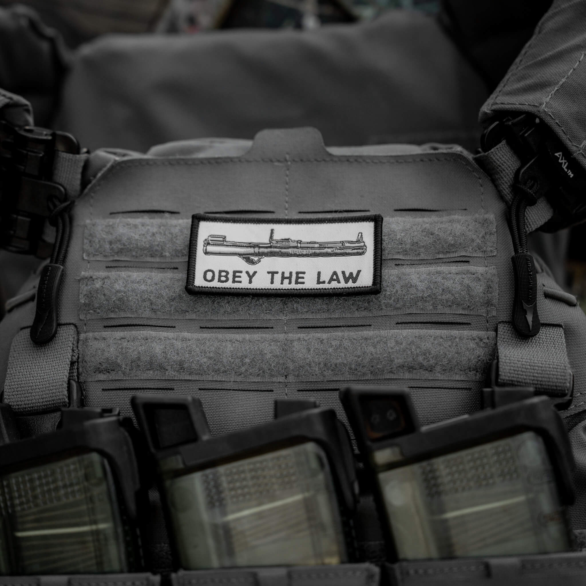 Obey The Law AT4 Velcro Patch