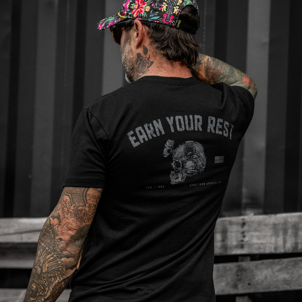 Earn Your Rest Men's T-Shirt