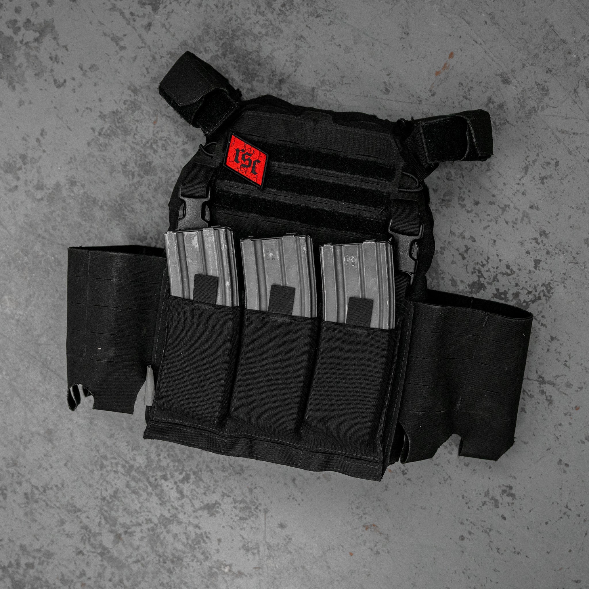 RSC Classic Red Diamond Velcro Patch