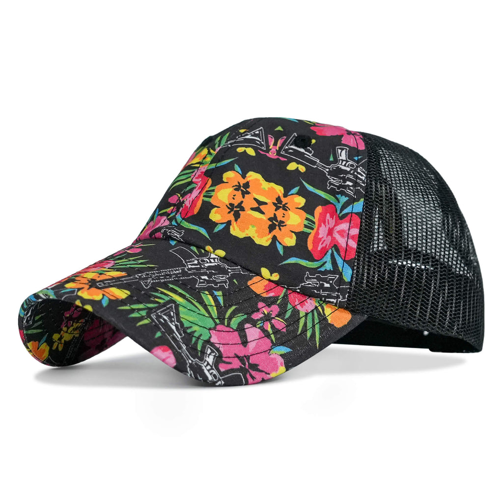 Ripstop Low Pro No Patch Mesh Snapback Hat