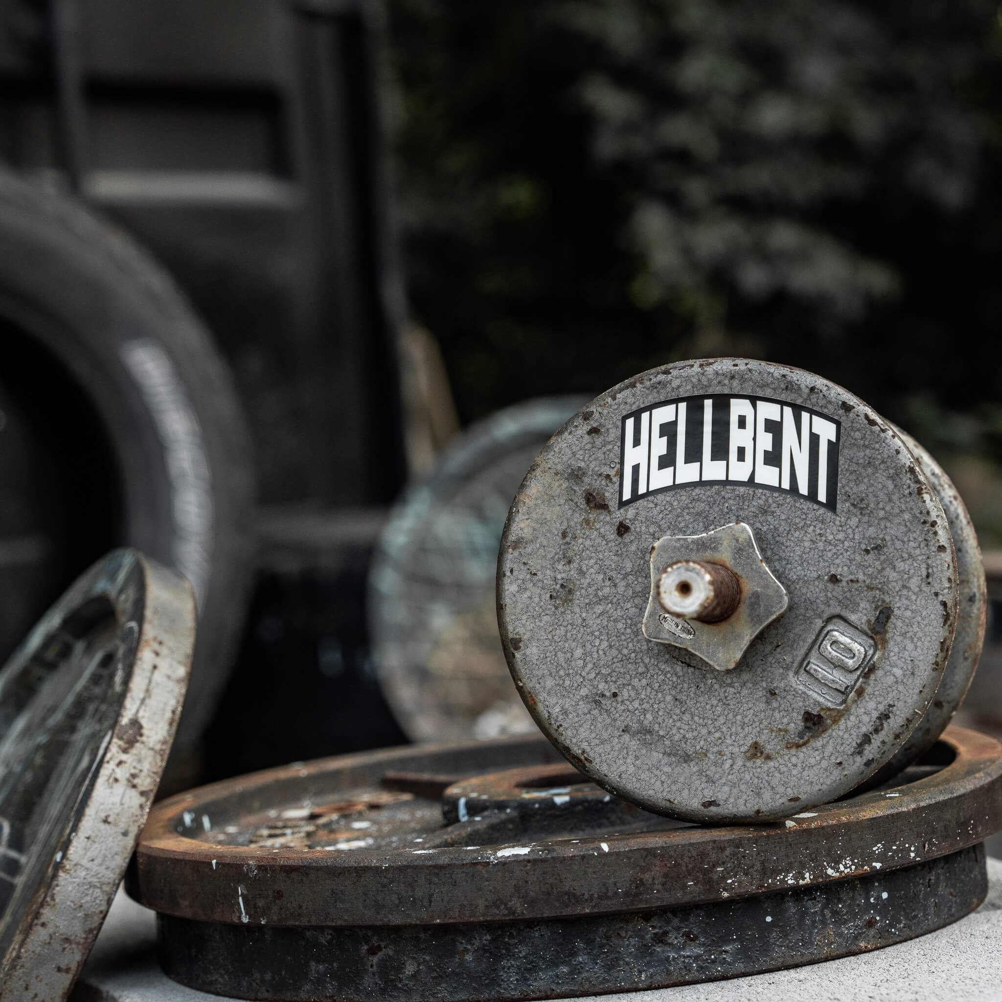 Hellbent Arched Decal