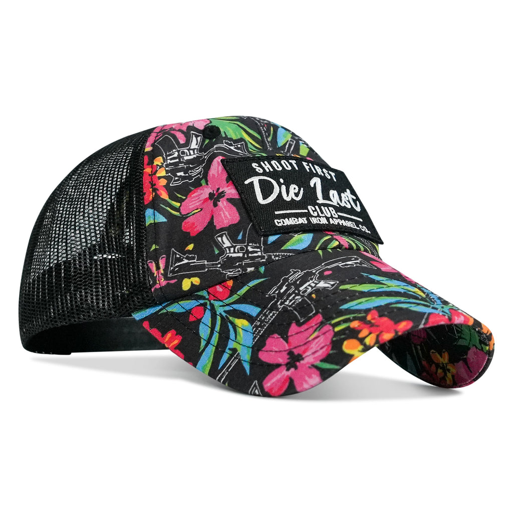 Shoot First. Die Last. Club Patch Ripstop Snapback