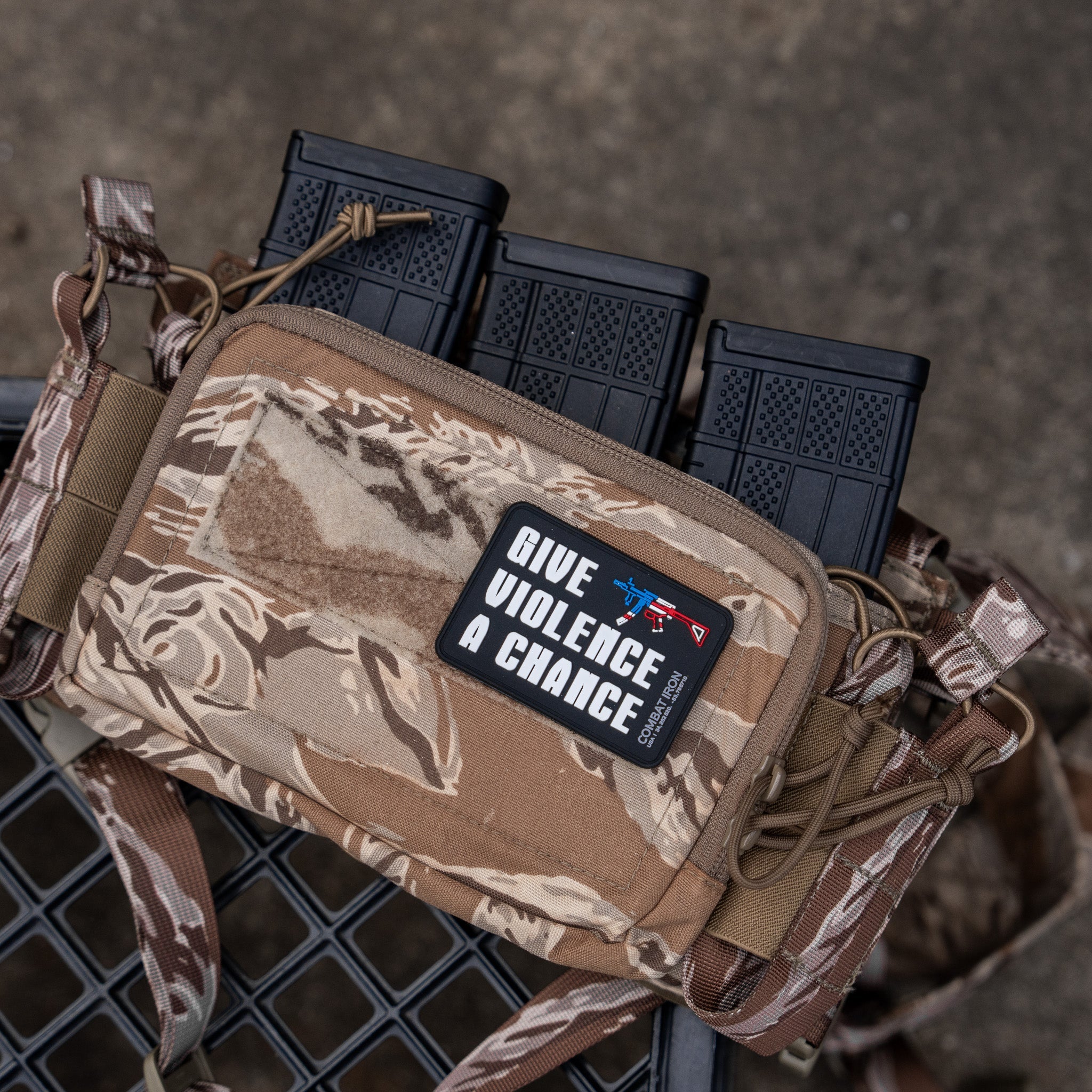 Give Violence A Chance PVC Patch