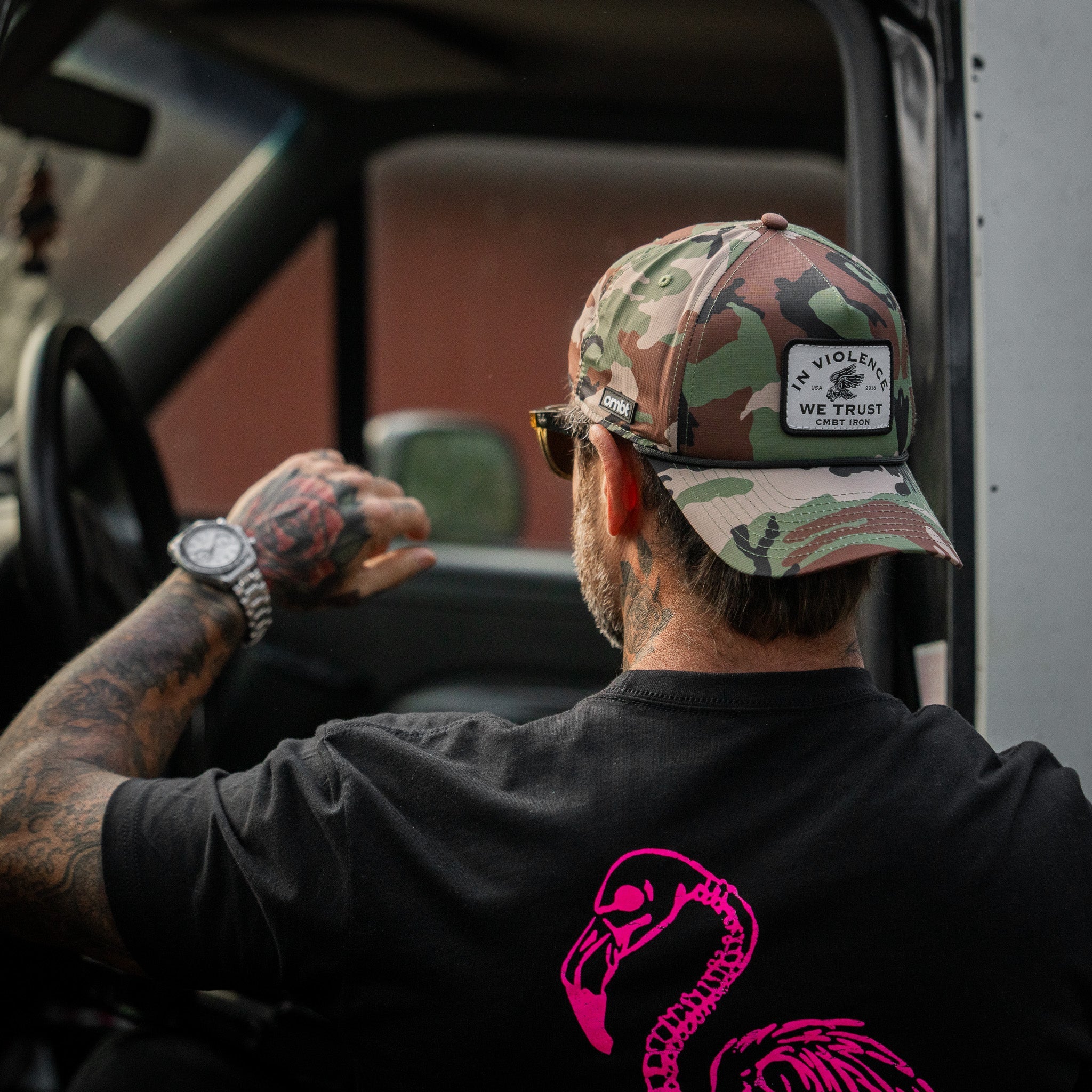 In Violence We Trust Patch Weekender Snapback