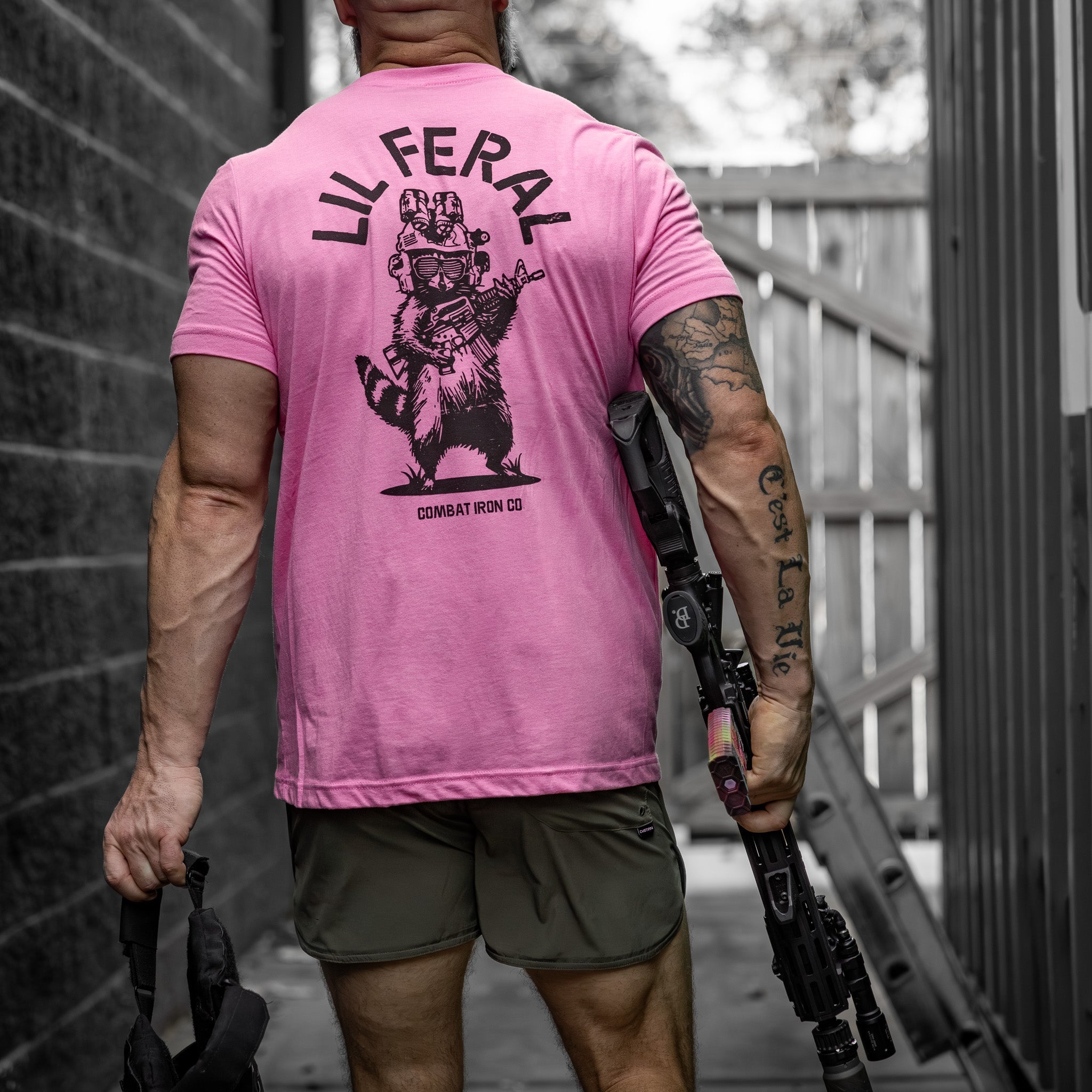 Lil Feral Raccoon Men's T-Shirt