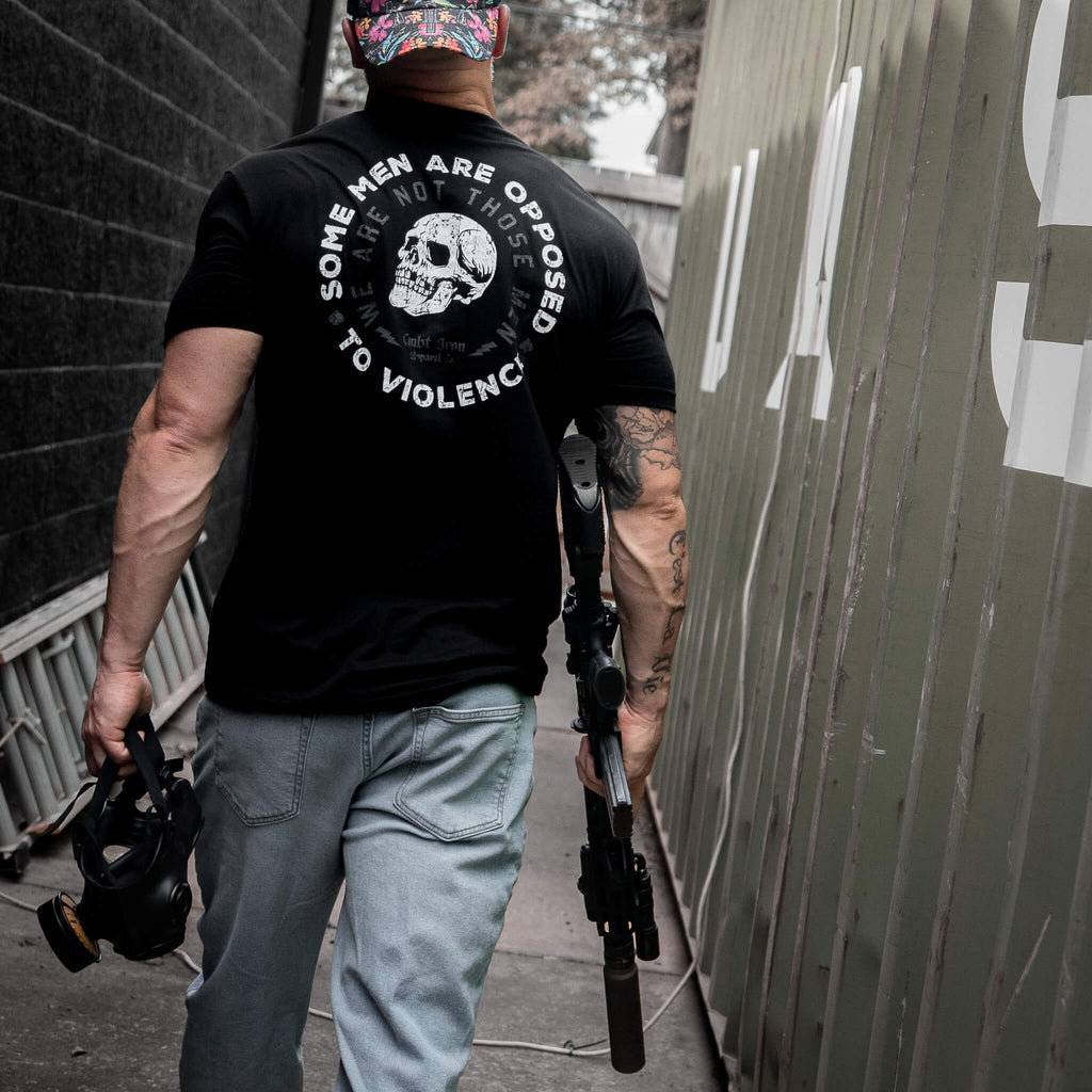 Some Men Are Opposed To Violence. We Are Not Those Men Men's T-Shirt