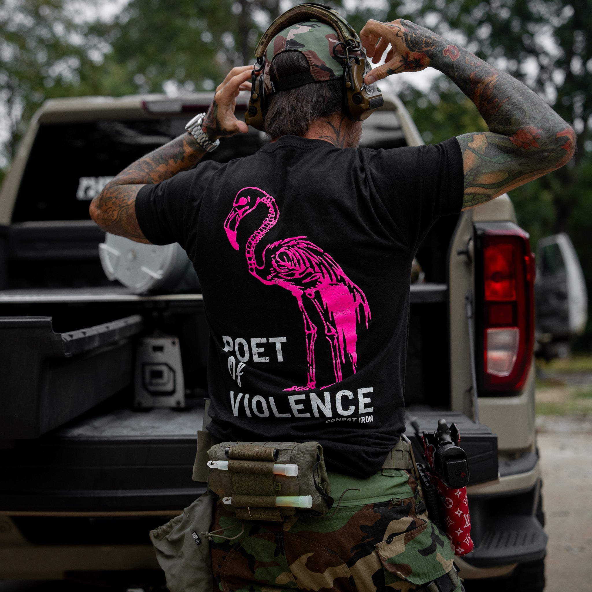 Poet Of Violence Men's T-Shirt