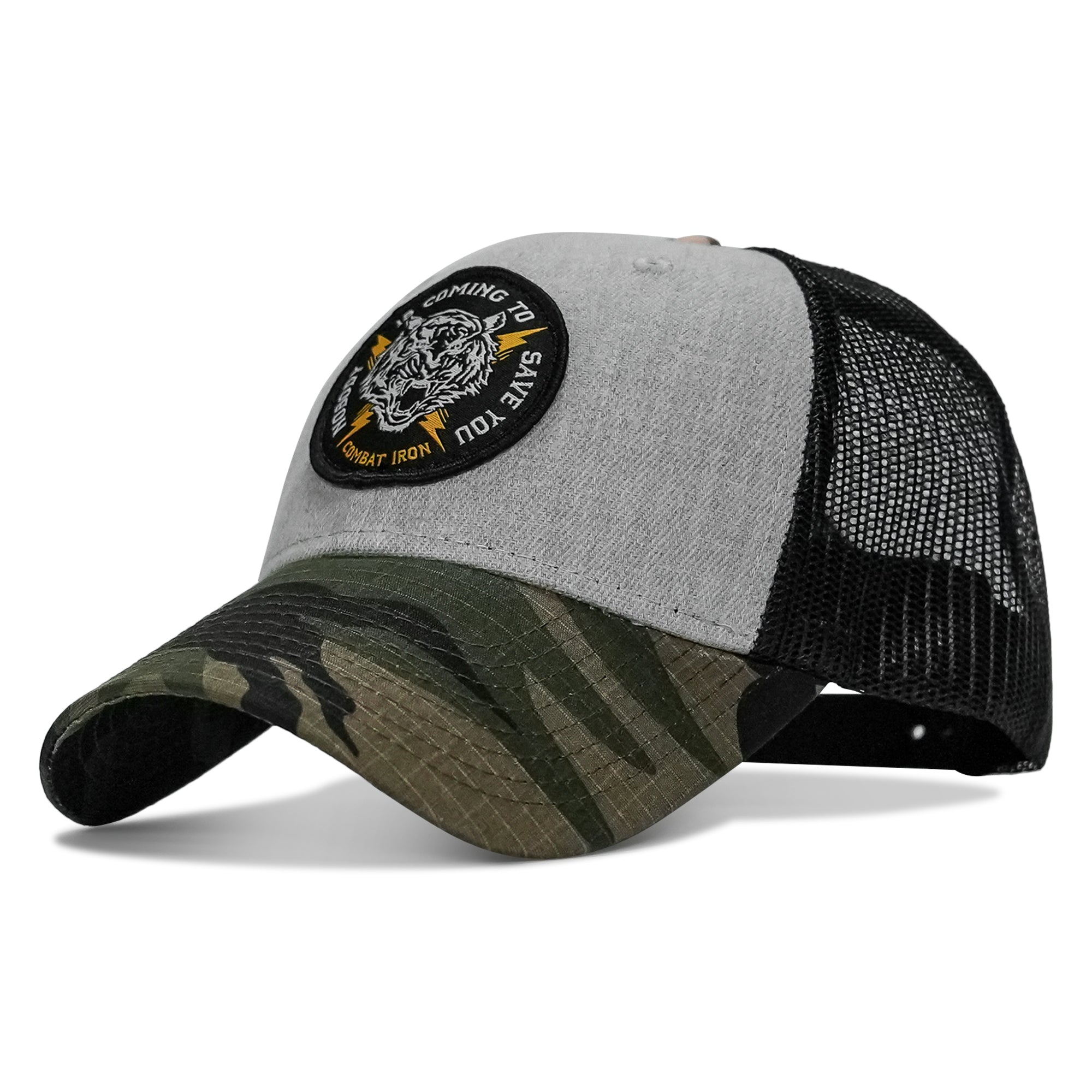 Nobody Is Coming To Save You Patch Snapback Hat