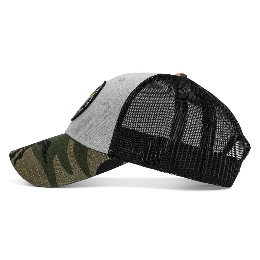 Nobody Is Coming To Save You Patch Snapback Hat