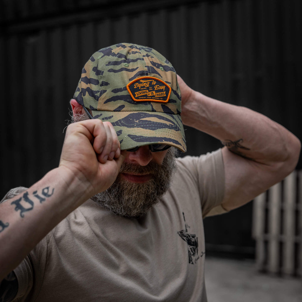 Dying Is Easy, Living Is Hard Patch Ripstop Tactical Hat
