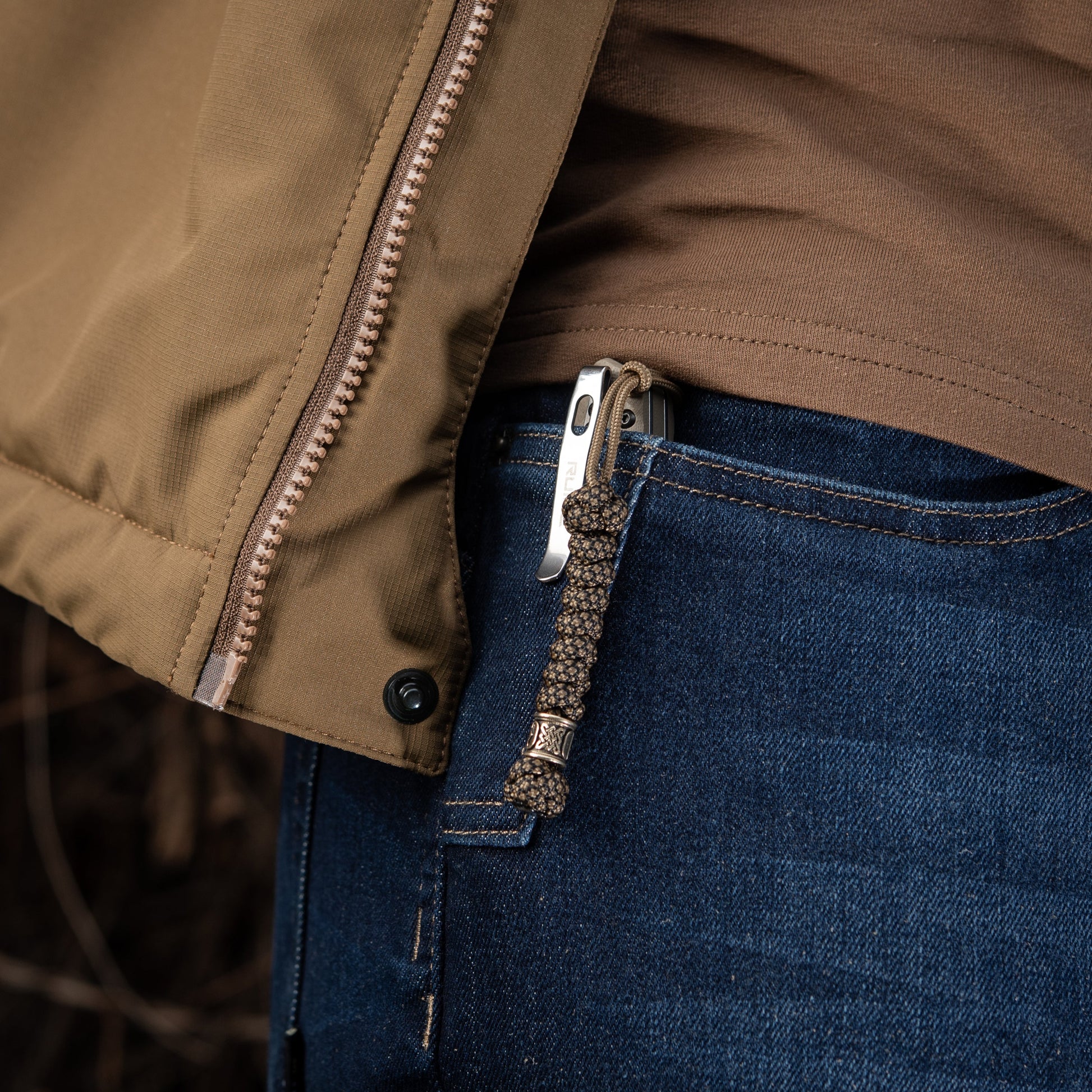 M-Tac Knife Lanyard Thurs Coyote