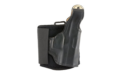 DeSantis Gunhide Die Hard Ankle Holster |  Fits Sig P365 |  Right Hand |  Black Leather