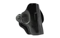 DeSantis Gunhide Mini Scabbard |  OWB Holster |  Right Hand |  Fits S&W Bodyguard 2.0 |  Leather Construction |  Matte Finish |  Black