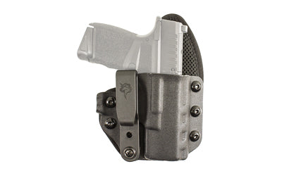DeSantis Gunhide Uni-Tuk Inside Waistband Holster |  Fits Glock 43/43X MOS With or Without Reflex |  Right Hand |  Black |  Kydex
