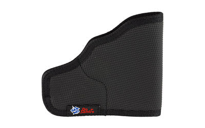 DeSantis Gunhide Ammo Nemesis Pocket Holster |  Fits J-Frame 2.25" |  Bodyguard .38 |  Ruger LCR |  Ambidextrous |  Black