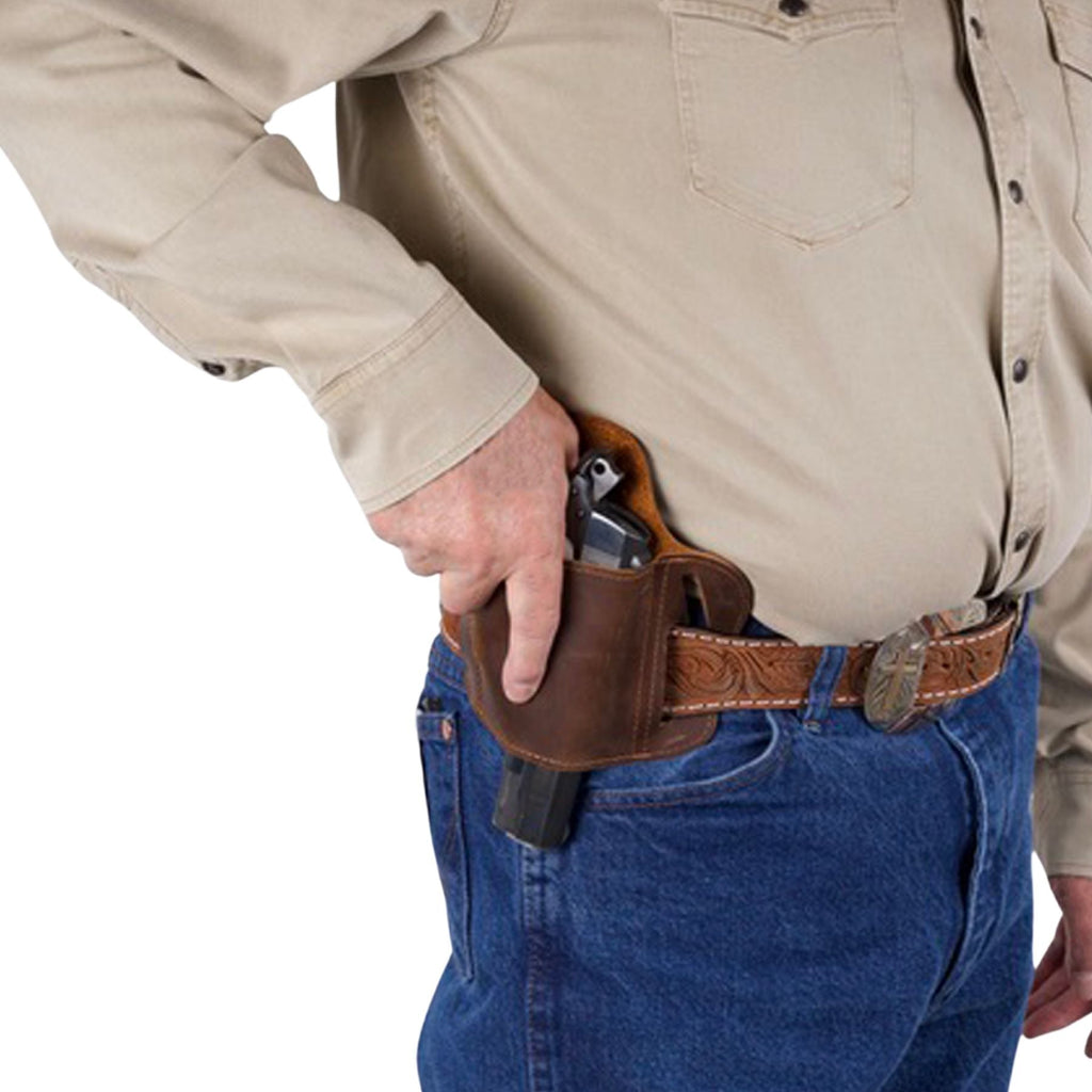 Right-Handed Leather Belt Holster by DS Conceal