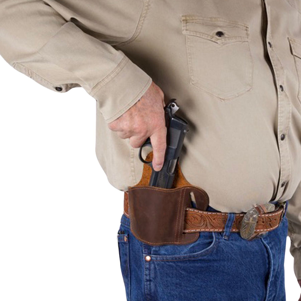 Right-Handed Leather Belt Holster by DS Conceal