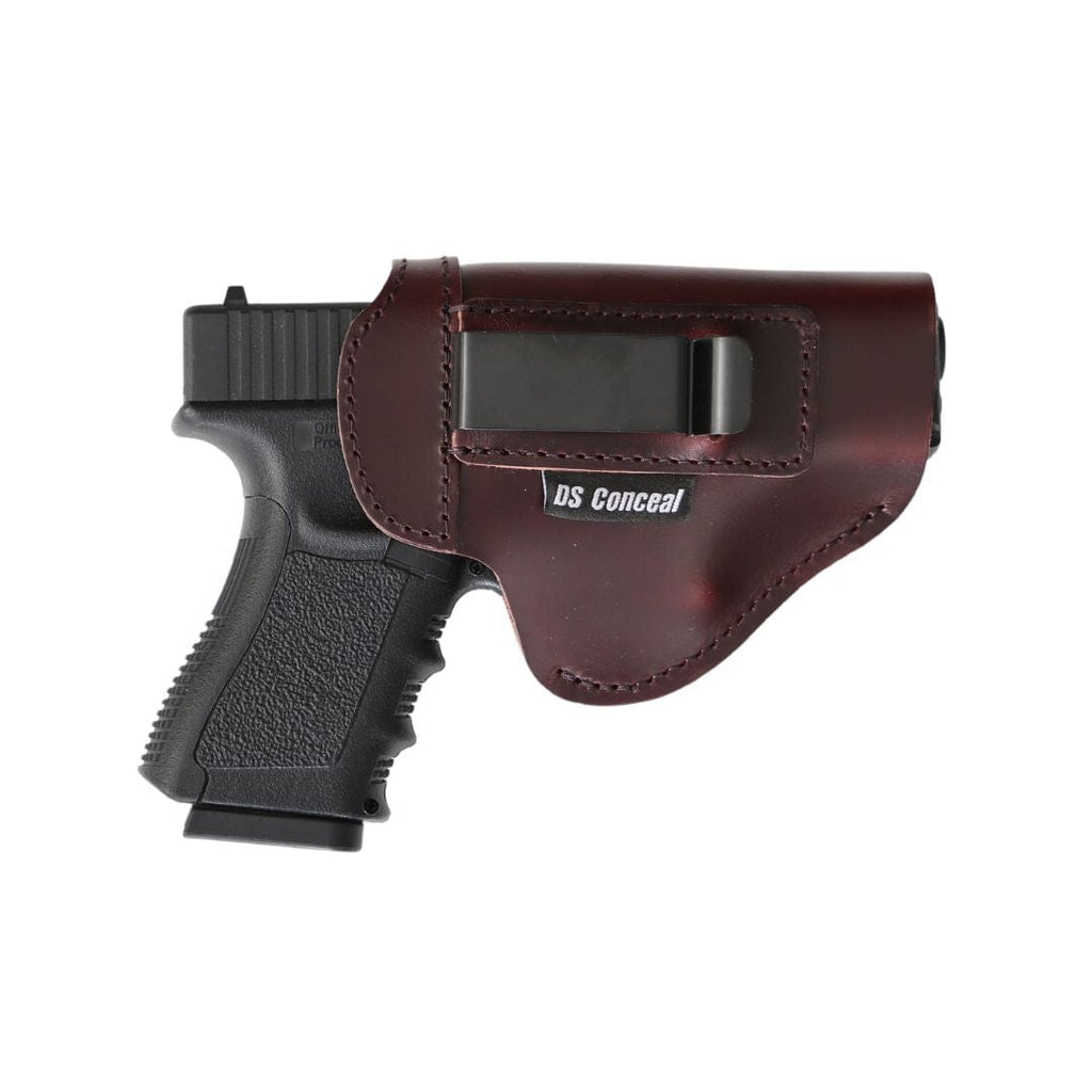Unisex Inside Waistband Right-Handed Leather Holster by DS Conceal