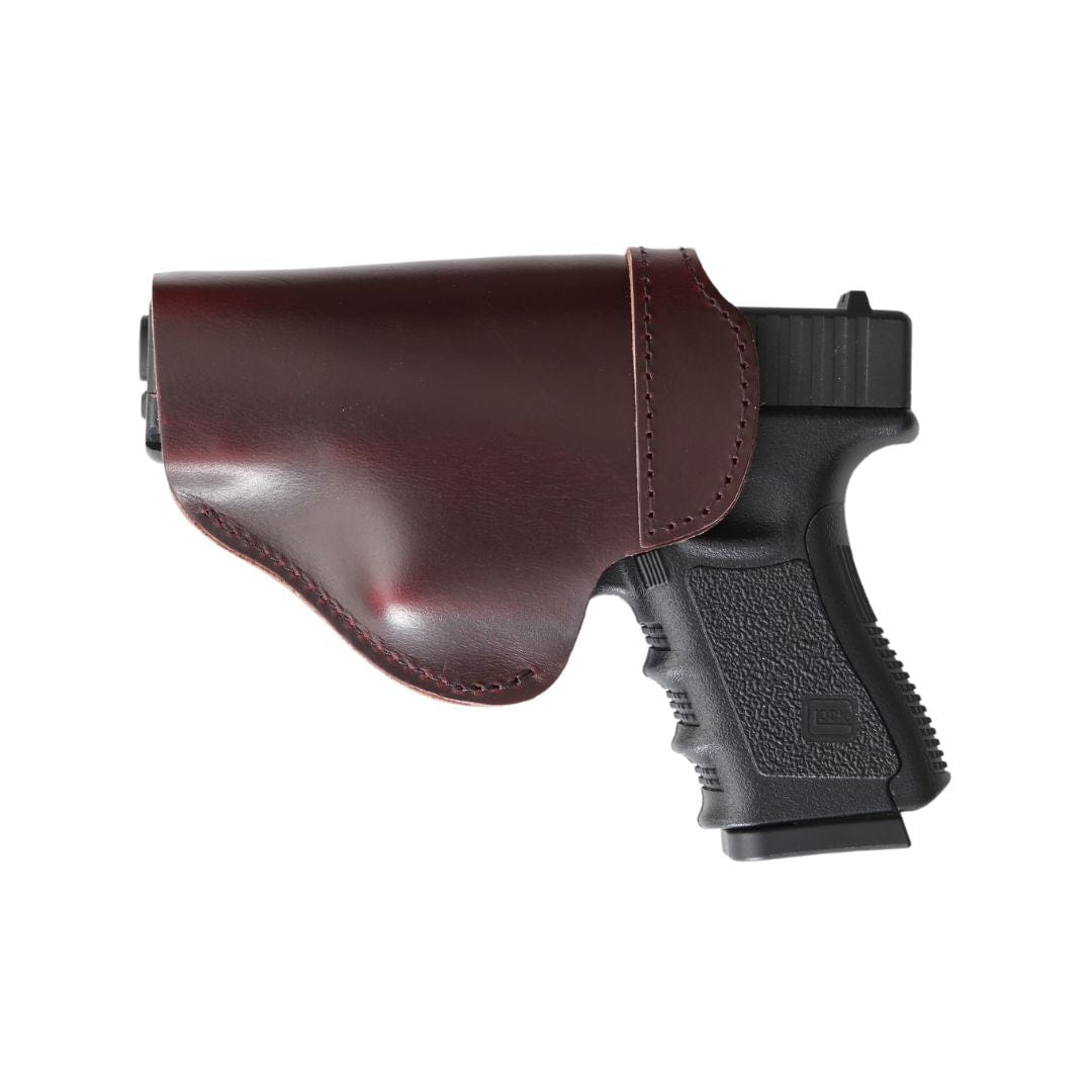 Unisex Inside Waistband Right-Handed Leather Holster by DS Conceal