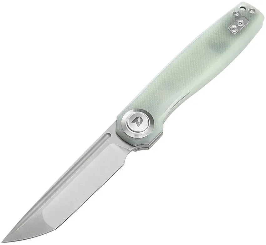 Dreamtech Jade Button Lock D2 Tanto Folding Knife