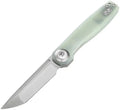 Dreamtech Jade Button Lock D2 Tanto Folding Knife