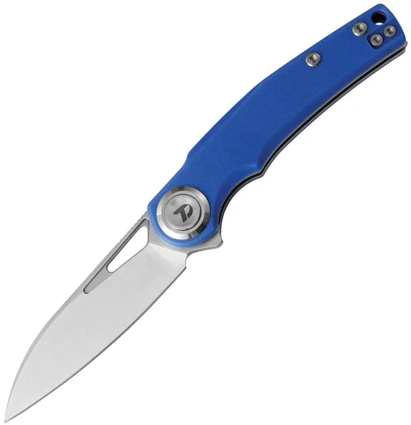 Dreamtech Blue Button Lock Folding Knife