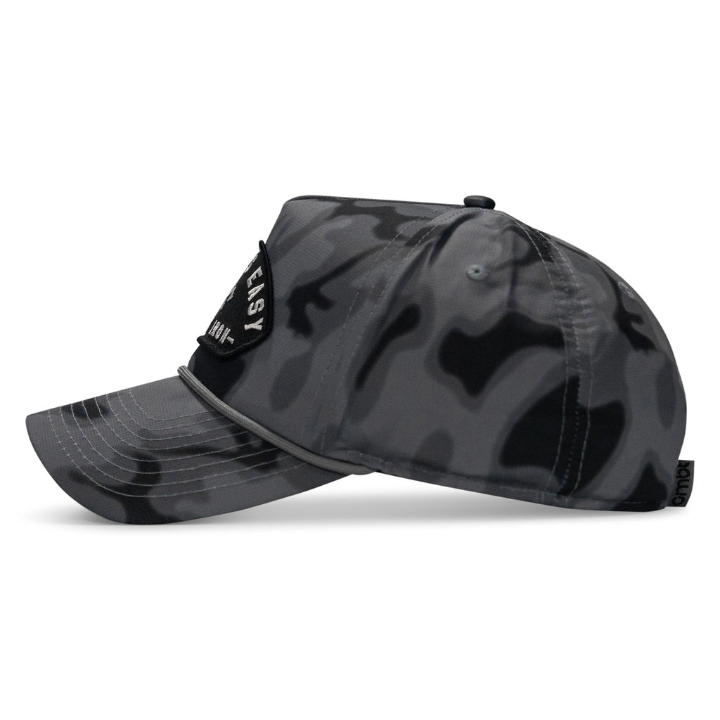 Dying Is Easy Arched Patch Weekender Snapback