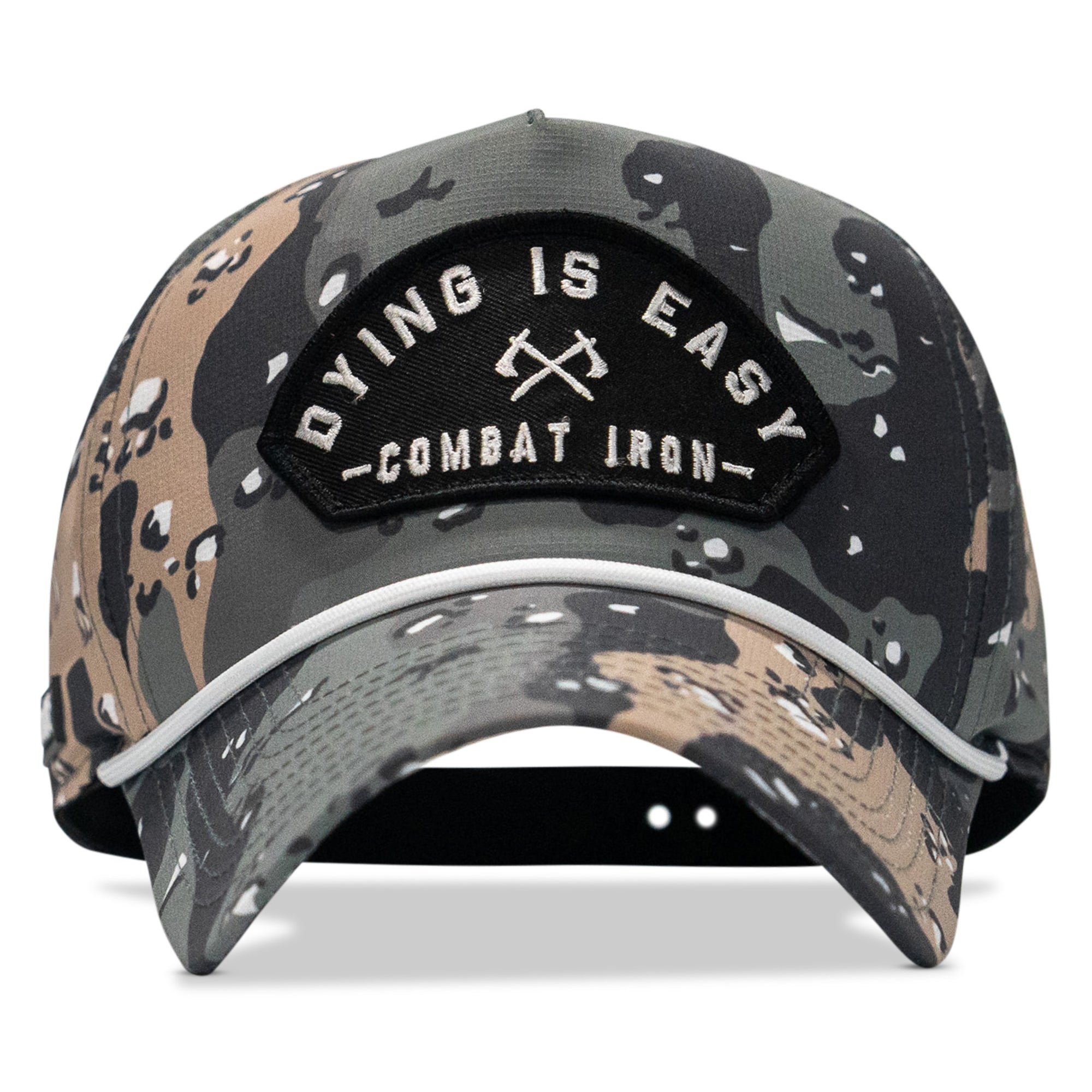 Dying Is Easy Arched Patch Weekender Snapback