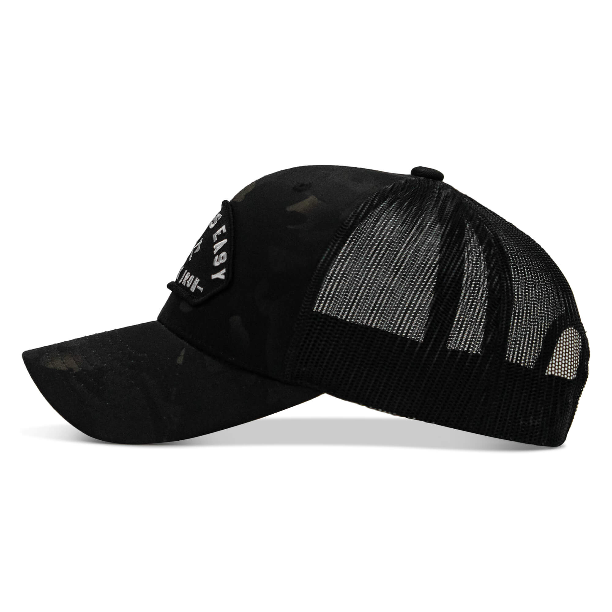 Dying Is Easy Arched Patch Snapback Hat