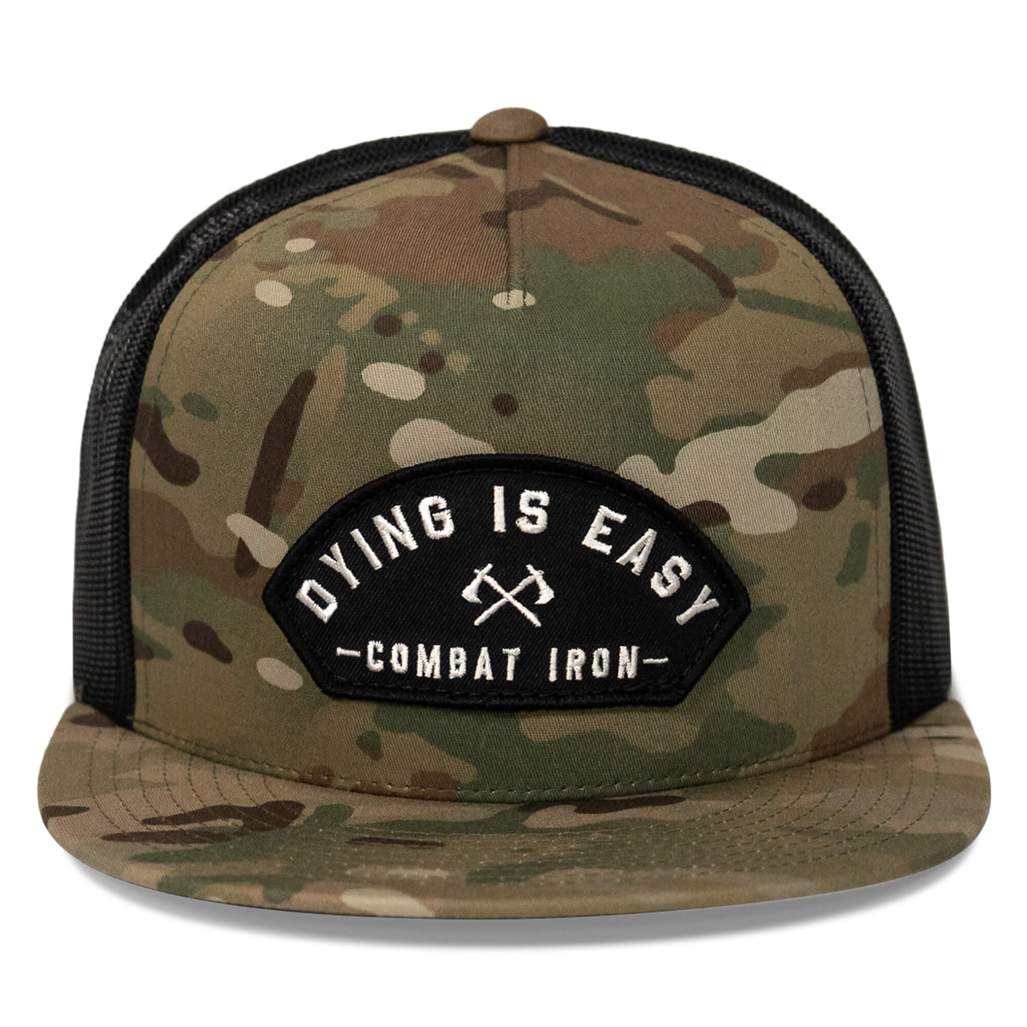 Dying Is Easy Patch Flatbill SnapBack Hat