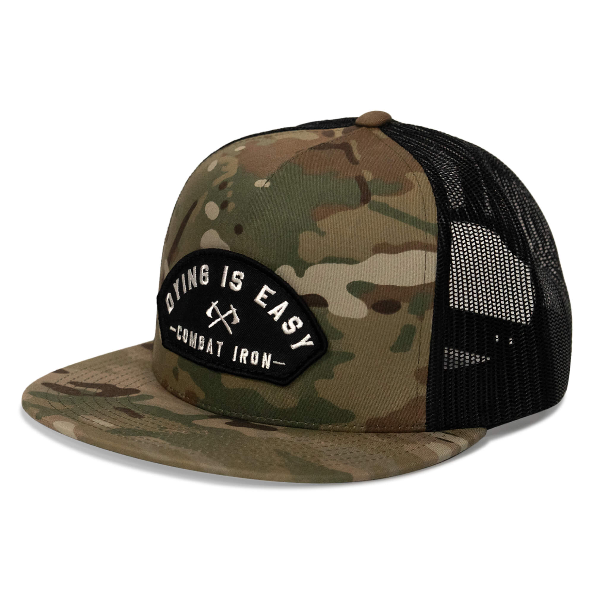 Dying Is Easy Patch Flatbill SnapBack Hat