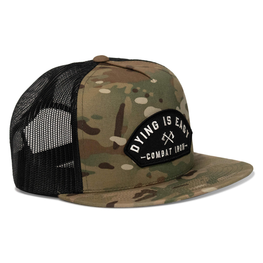 Dying Is Easy Patch Flatbill SnapBack Hat