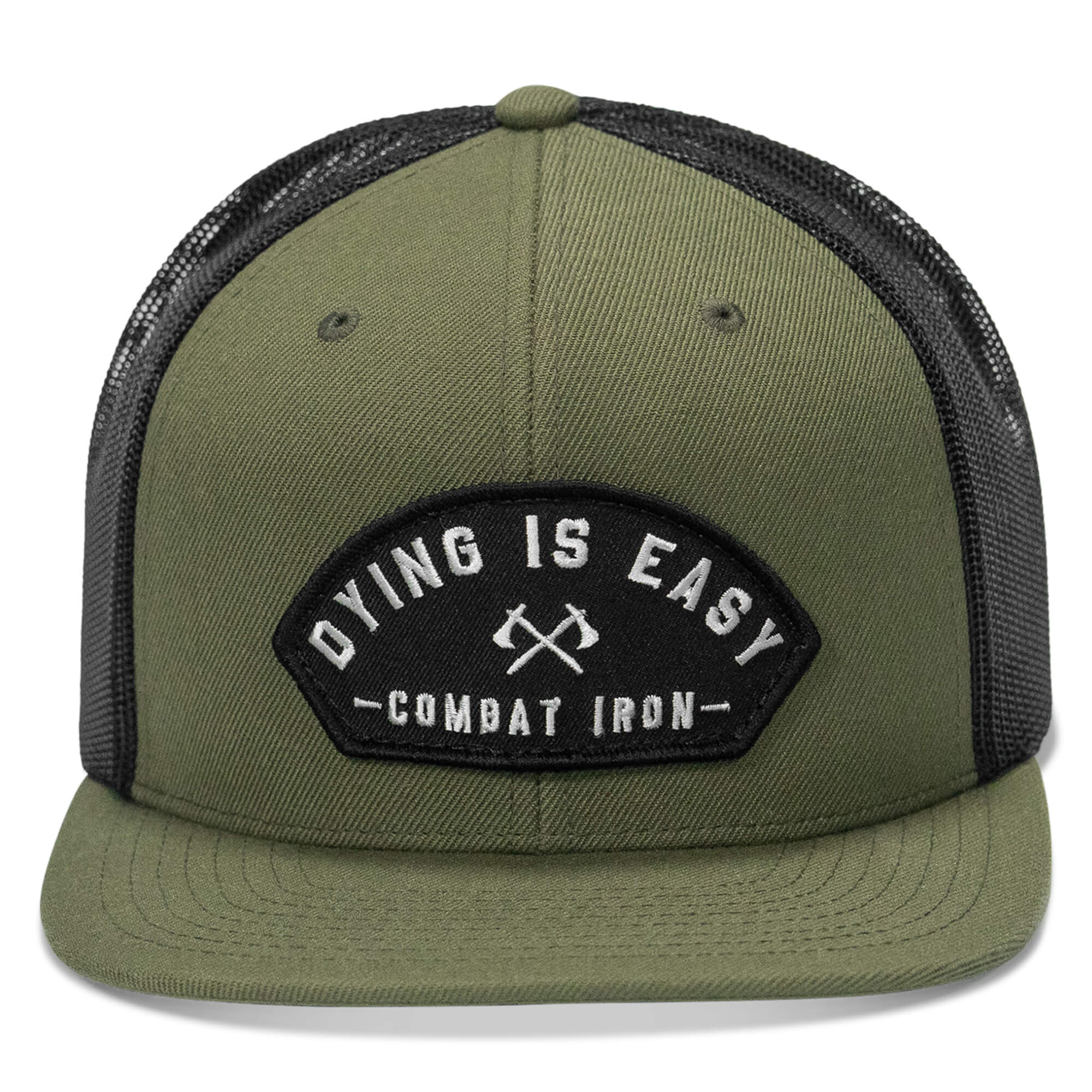 Dying Is Easy Patch Flatbill SnapBack Hat