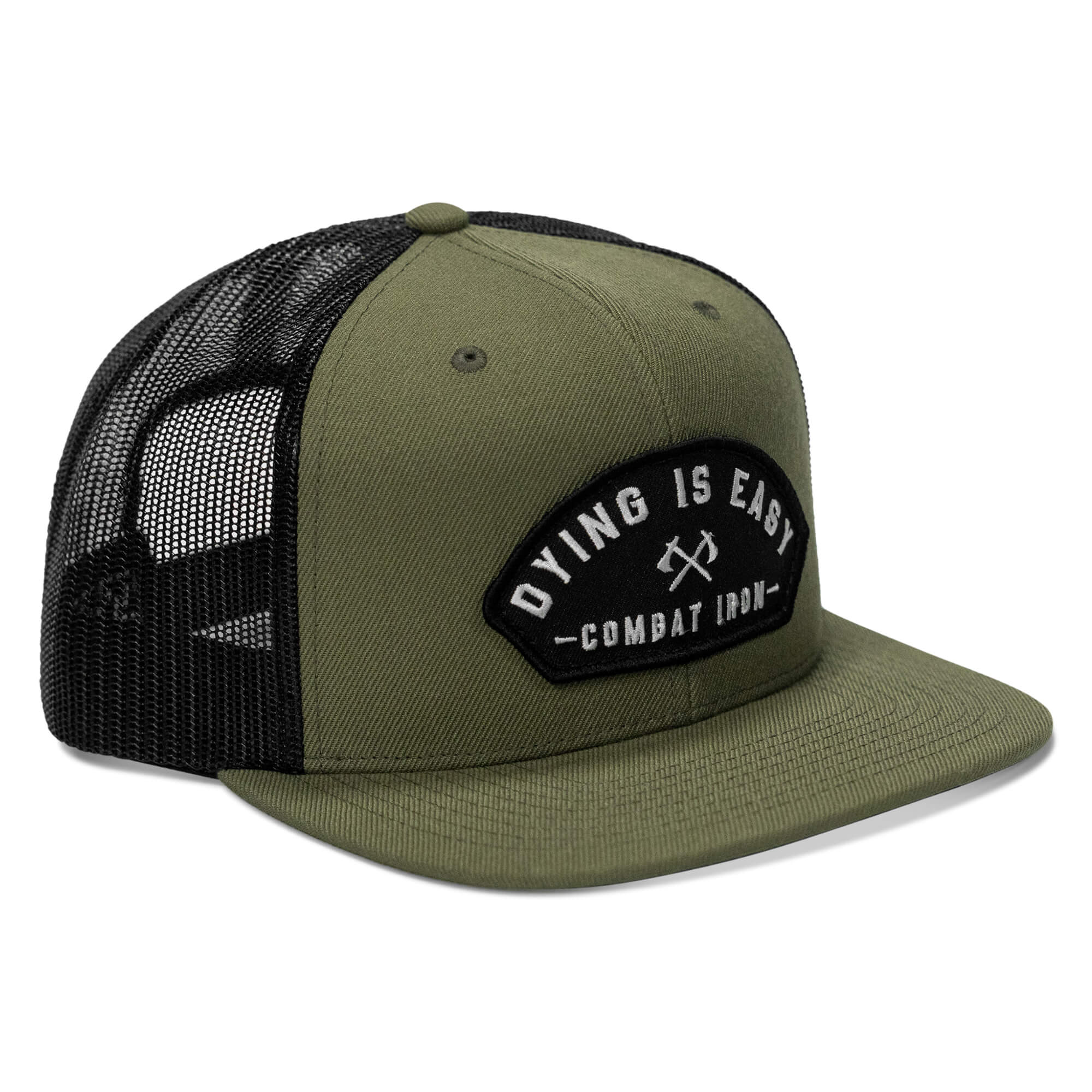 Dying Is Easy Patch Flatbill SnapBack Hat