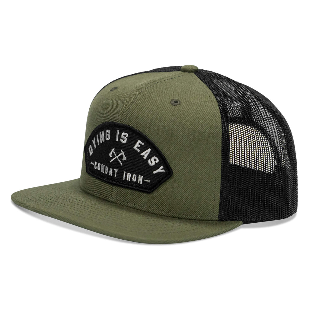 Dying Is Easy Patch Flatbill SnapBack Hat
