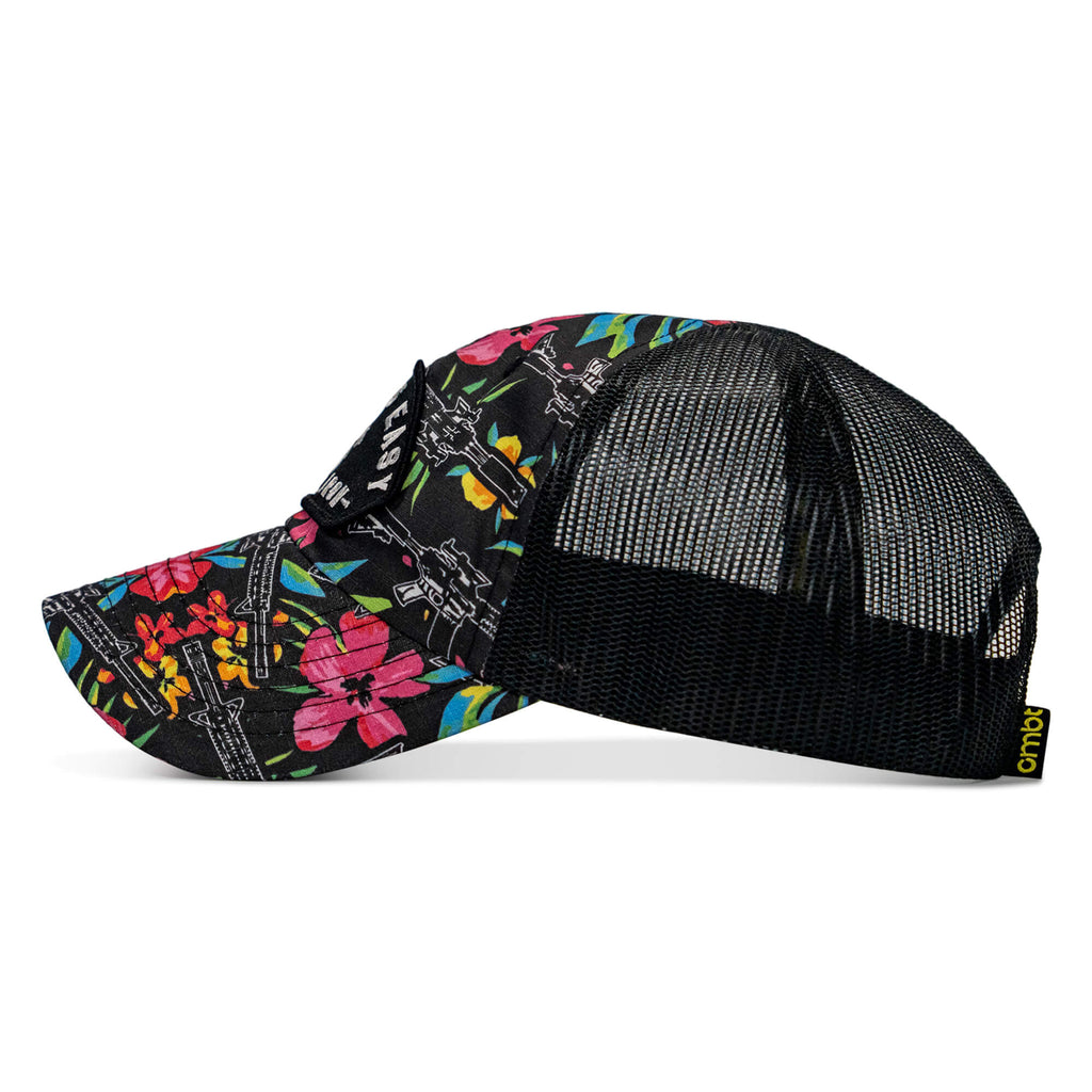 Dying Is Easy Arched Patch Tactical Ripstop Mesh Snapback Hat