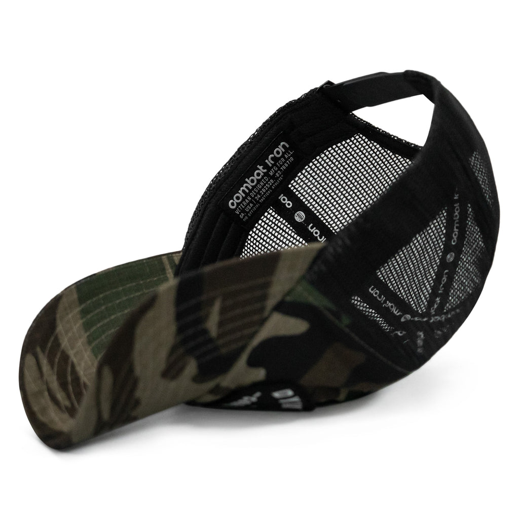 Dying Is Easy Arched Patch Tactical Ripstop Mesh Snapback Hat